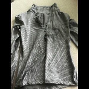 Nike dri-fit 3/4 zip pullover {s}